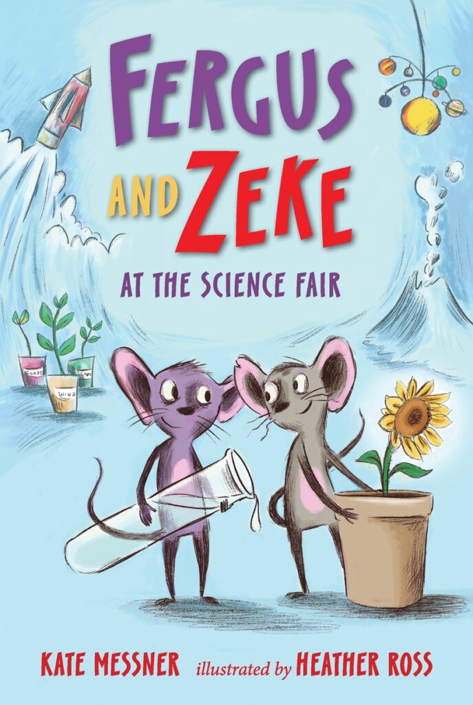 Fergus and Zeke at the Science Fair