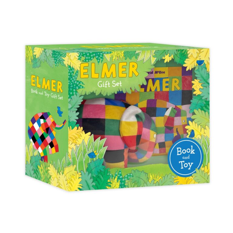 Elmer Book and Toy Gift Set